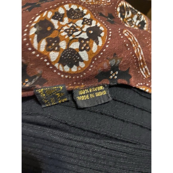 Women Wrap Multi Colored Craft Fabric 9x60 Scarf - Picture 4 of 4